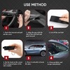 365Home 4-Pack Car Window Breaker Keychain Seatbelt Cutter, 3-in-1 Glass