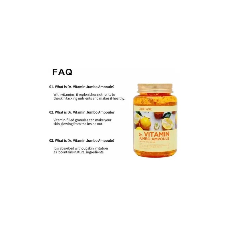 Serum Suero Jumbo Coreano_ Vitamina Y Cica_anti-imperfeccion