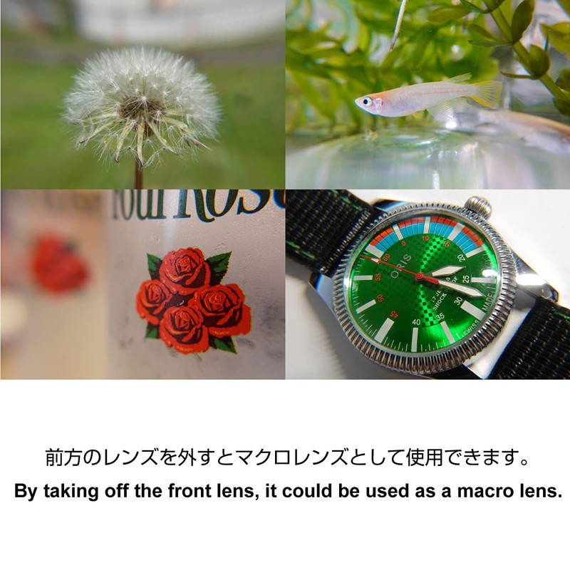 GIZMON HD Wide & Marco Conversion Lens for UX-Tube UX-WL01