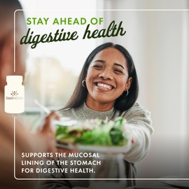 Swanson Ultra Zinc Carnosine (PepZinGI) - 60 Capsules - Natural Supplement for Gastric Health, Digestive Support, and Stomach Microbial Balance