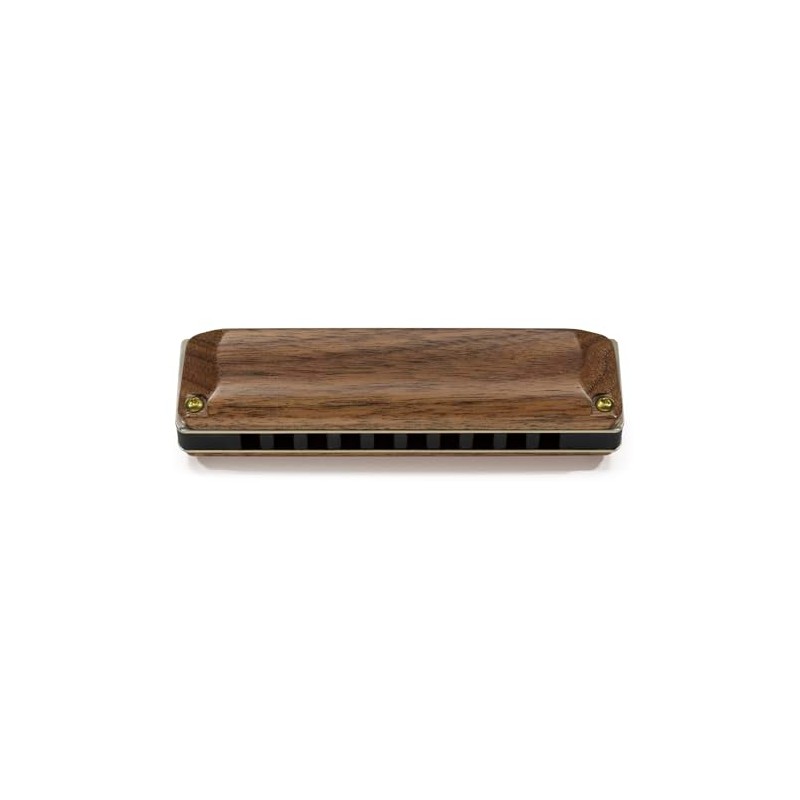 SUZUKI Suzuki 10 Hole Harmonica MANJI Wood Cover Model M-20W