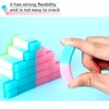 Gersoniel 24 Pcs Pencil Erasers Cute Jelly Erasers Soft Rubber