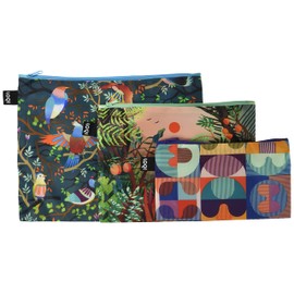 LOQI(ローキー) 旅行用品・旅行小物 グリーン (約)L幅31×縦25cm/M幅27×縦20/S幅23×縦13cm HVASS&HANNIBAL ZP.HH