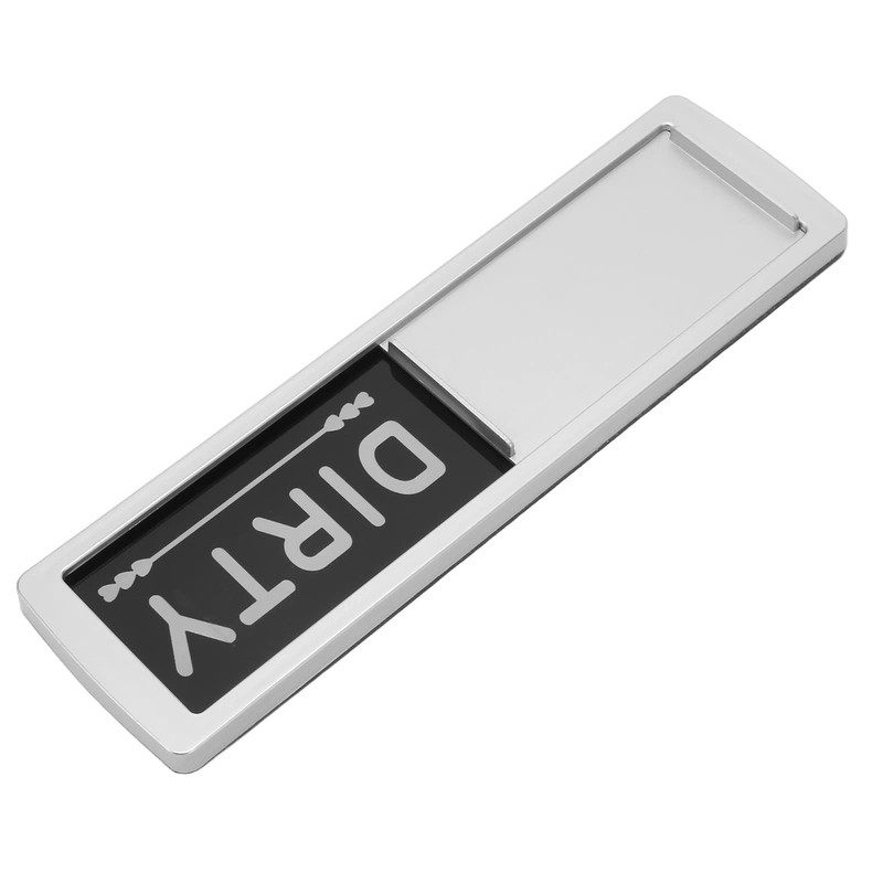 Clean Dirty Sign Dishwasher Magnet, Easy to Read Clean Dirty