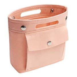 Soyizom Purse Organiser Insert for Tote Bag, Bag In Bag,Mini Bag Insert for Speedy Neverfull NeoNoe Noe BB,Pink