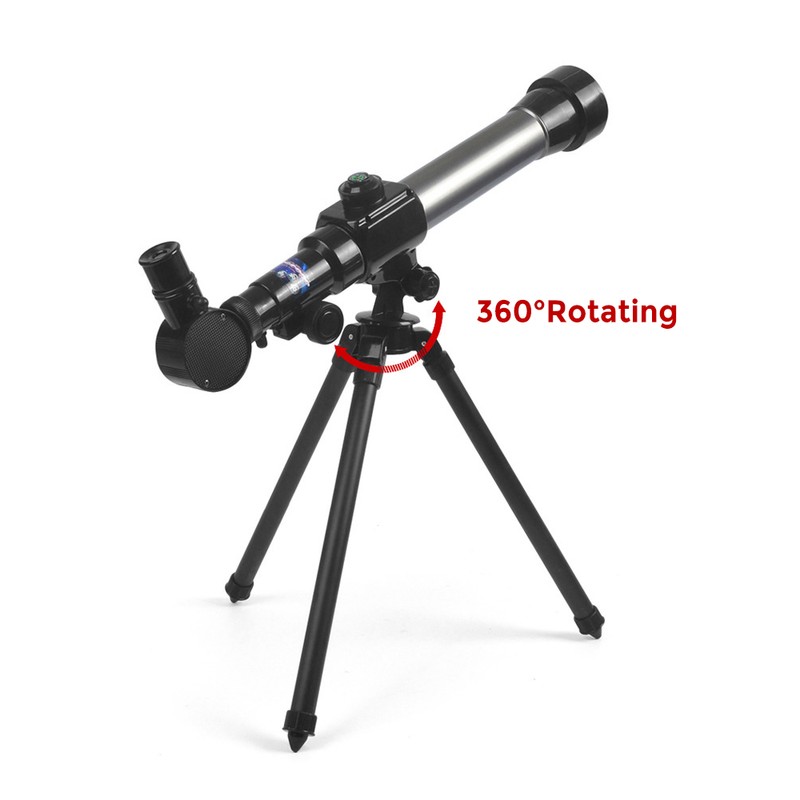 Kids Telescope 20X-30X-40X Adjustable Astronomical Telescope with Tripod for Children