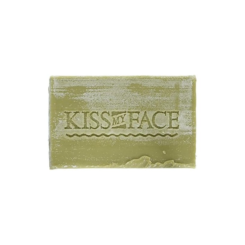Pack of 6 x Kiss My Face Bar Soap Olive