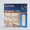 COTLEDL COTLEDL G9 LED Bulbs Warm White 3000K,5W,500LM,Equivalent 50W Halogen