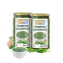 Ashoka Indian Dipping Chutney | Panipuri Concentrate | Made with Premium Indian Spices | Vegan | Kosher | Original Indian Cuisine Since 1932 | Great for BBQs, Wings, and Salads | Pack of 2