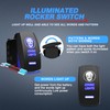 MicTuning MIC-LSK1 Zombie Lights Symbol Rocker Switch On-Off LED Light,