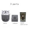 XUANIIIL AC Gear Motor Reducer, 110V 40W 15K Electric Single-Phase