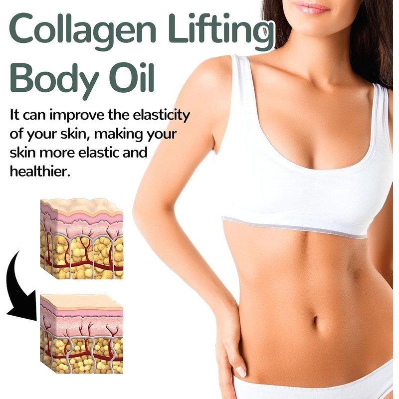 Aceite Corporal Lifting con Colágeno para Reafirmar Cuello, Escote y