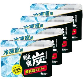 Deodorizer Charcoal Deodorizer for Refrigerators and Freezers, 2.5 oz (70 g) x 4, Deodorizer