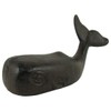 Treasure Gurus Heavy Cast Iron 3D Sperm Whale Doorstop Nautical/Sea