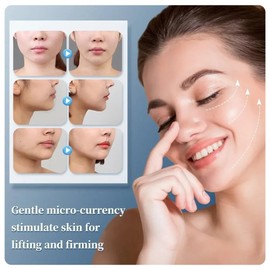 WUGEIN Face Massager Facial Lifting Device,EMS Microcurrent Massage,EMS High-Frequency Massage,Anti-Aging Neck Sculpting Device for Women Face Neck Eye Care