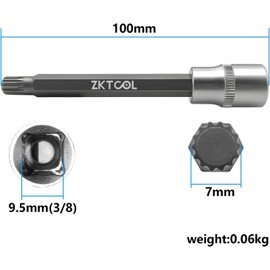 ZKTOOL 307-677 Actuator Reset Tool, Compatible with Ford DSG 6 Speed DPS6 6DCT250 Clutch, Dual Clutch Transmission Clutch Motor Electromechanical Unit Unlock Tool