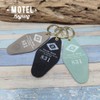 [Standard Factory] Motel Hotel Keychain Faux Suede, gray