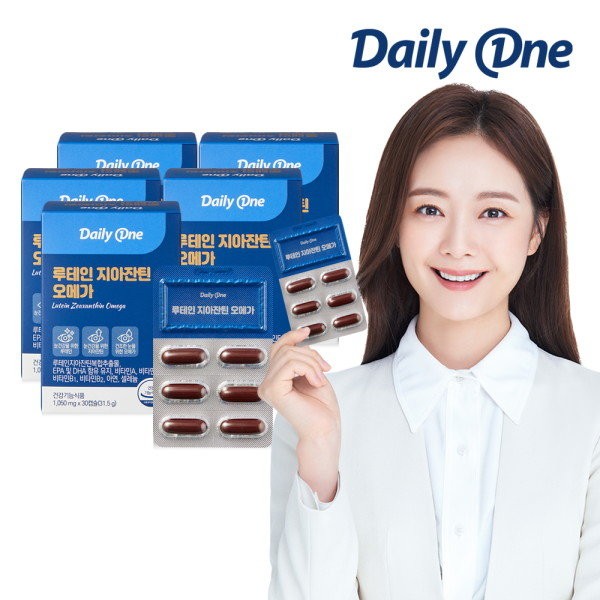 Daily One Lutein Zeaxanthin Omega 1,050mg / 데일리원 루테인 지아잔틴