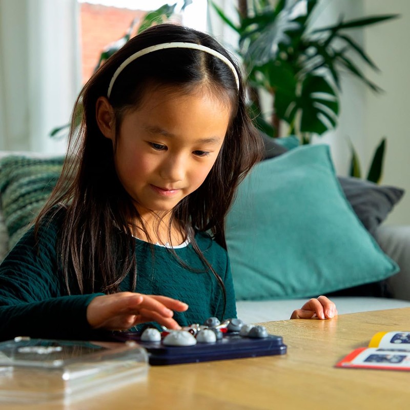 SmartGames Asteroid Escape Sliding Space Puzzle Game with 60 Challenges