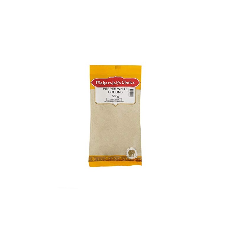 Maharajah's Choice Ground White Pepper, 500 g