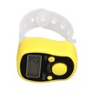 5PCS Finger Counter Adjustable Reset Button 5 Digit Number Hand