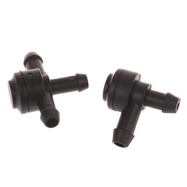 Pair of 2 Way (L) & 3 Way (T) Car Windshield Washer Check Valve Connectors - for Volvo C30, C70, S40, S60, S70, S80, V50, V70, XC60, XC70, and XC90-9178897 31391513