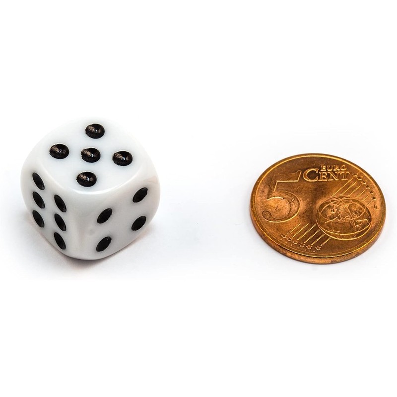 Waldfelsen® High Quality 16 mm Dice in 15 Colours Eye