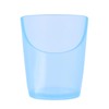 岡部洋食器 ぷにゅっとぴったんコップ ブルー PC-13