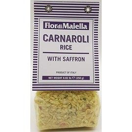 Fior Di Maiella Carnaroli Rice with Saffron, 8.8 oz (250 g)