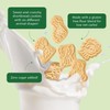 ChocZero Animal Crackers Cookies, Cinnamon Flavored, Gluten Free, Low Carb,