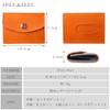 Zario Grande ZAG-0043 Men's Trifold Tochigi Leather Compact Mini Wallet,