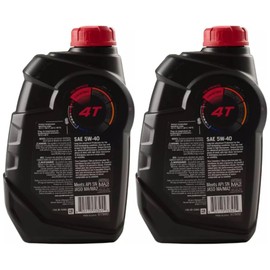 BRP Can-Am Sea-Doo OEM 4 Stroke 5W-40 Synthetic Engine Oil QTY 2, 9779492