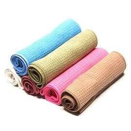 Gouni Beauty Towel Waffle 1P Towel Towel Spot Towel Waffle 40*80-Brown 4ea
