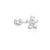 OST Basic Flower Silver Piercing (OTEP24712NWS) Stone Color / 오에스티