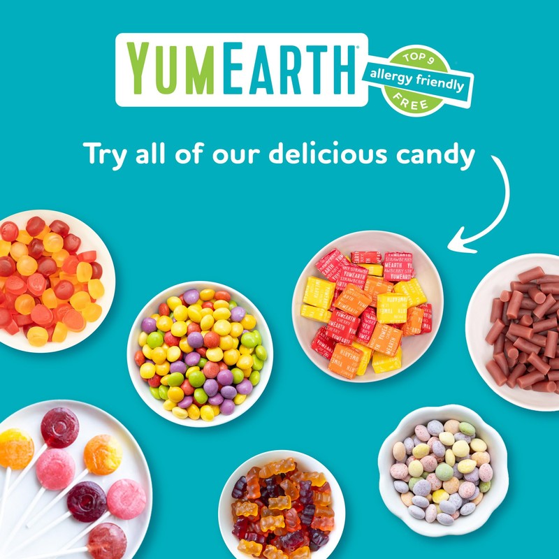 YumEarth Organic Giggles Chewy Candy – Allergy Friendly, No Artificial