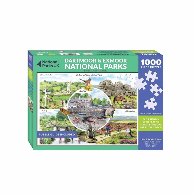 Dartmoor/Exmoor National Park Puzzle 1000 Pieces