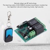 Wireless Relay Remote Control Kit DC12V 75ft Range Universal Transmitter