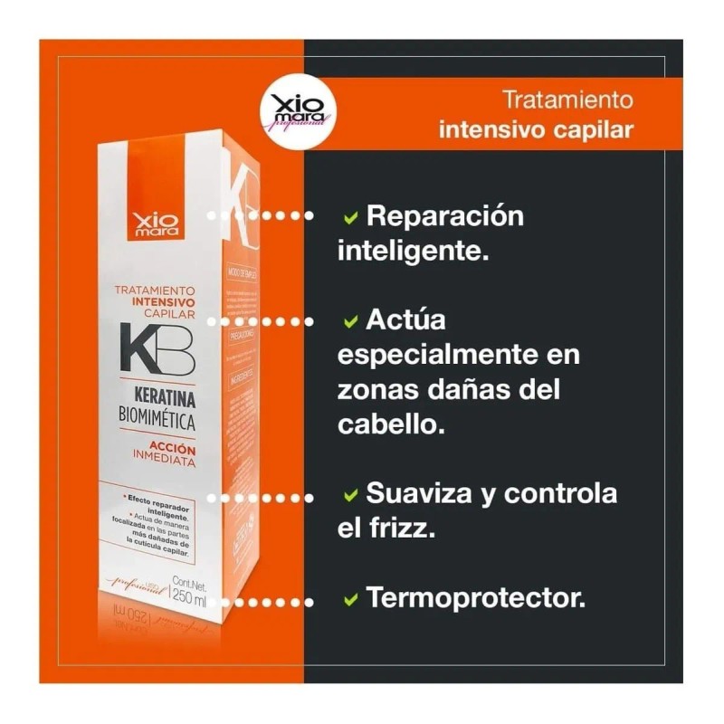 Xiomara Tratamiento Int Capilar Keratina Biomimética 250ml