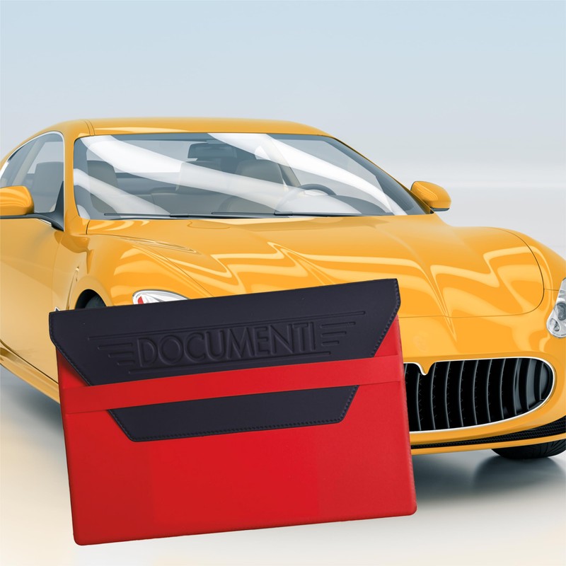 pubblimania Document Bag for Car Motorcycle Scooter Quad Tam with