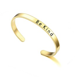 Don't Let The Hard Days Win Bracelet - Remember Who You Are, Be Kind, Let Them Keep Going - Friendship Inspirational Bracelet - You Got This Gift