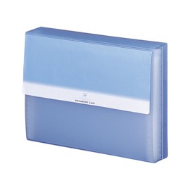 リヒトラブ ドキュメントケース A4 ライトブルー G5601-14