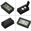 Rojuna 5-Pack Mini Thermometer Hygrometer, Small Digital Electronic Temperature Humidity