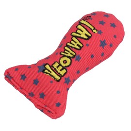 AB Tools 1 Yeow Interactive Small Cat Kitten Stinkie Stars Fish With Catnip Toy Play Cat Gift