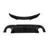 PEGAPARTS Gloss Black Rear Bumper Diffuser Trunk Spoiler w/LED For