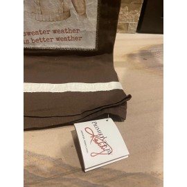 Primitives by Kathy Sweater Weather is Better Weather Kitchen Dish Towel New