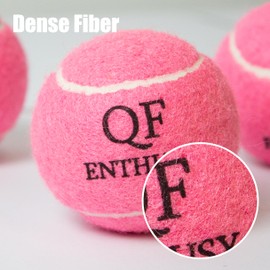 QF ENTHUSY - Pelotas de pádel, lata individual con 3 bolas presurizadas, pádel, rosa