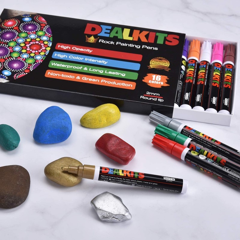 Dealkits Colours Acrylic Pens and Marker Pens