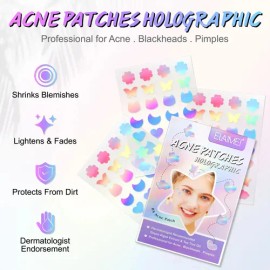86 Parche Holográfico Acné Espinillas Tea Tree Pimple Patch