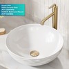 KRAUS Bathroom Sink Pop-Up Drain Assembly in Brushed Gold for