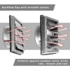 FRESH SPEED 6-Inch Stainless Steel Dryer Vent Cover Outdoor- Air